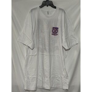 Dixxon Sturgis SD Sketchy Crest‎ T-Shirt Mens 2XL White Biker Tee NWOT